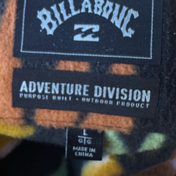 Billabong Boundary Mock Half-Zip Sweatshirt NWT Large - Picture 6 of 6